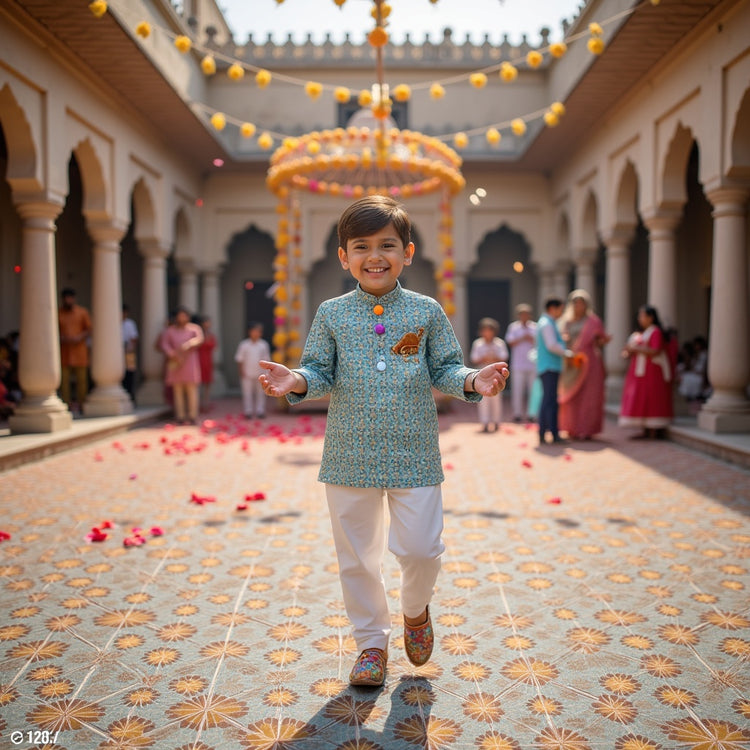 Royal Pop Kurta Set