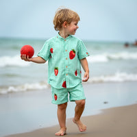 Tropic Classique Co-ord Set (Strawberry Tarts)
