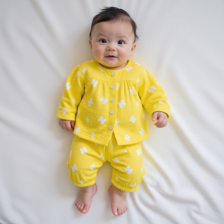 Yellow alphabets Set