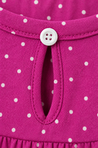 Girl wearing Anaario Pink-a-Boo Night Suit
