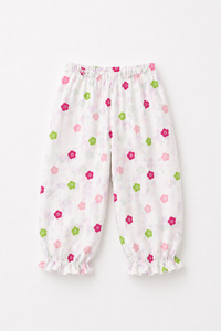 Girl wearing Anaario Pink Blossom Night Suit