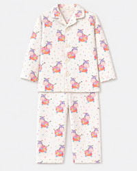 Boy wearing Anaario Pink Cow Night Suit
