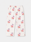 Boy wearing Anaario Pink Cow Night Suit