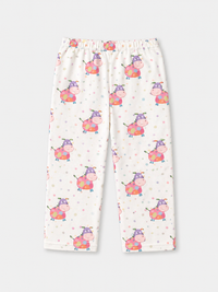 Boy wearing Anaario Pink Cow Night Suit