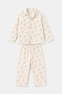 Boy wearing Anaario Pink Sheep Night Suit