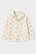 Boy wearing Anaario Pink Sheep Night Suit