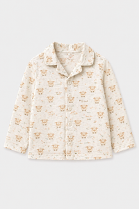 Boy wearing Anaario Pink Sheep Night Suit
