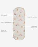 Anaario Pink Teddy Bamboo Baby Burp Cloth key features