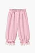 Girl wearing Anaario Pink Whispers Night Suit