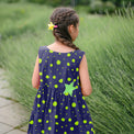 Girl wearing Anaario Playful Peekaboo Dress