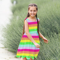 Girl wearing Anaario Playful Peekaboo Dress