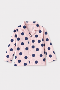 Girl wearing Anaario Polka Pop Night Suit