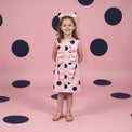 Girl wearing Anaario Polka Pop Princess Dress