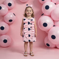 Girl wearing Anaario Polka Pop Princess Dress