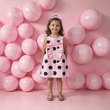 Girl wearing Anaario Polka Pop Princess Dress