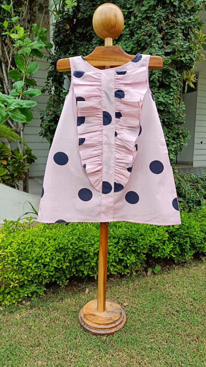 Girl wearing Anaario Polka Pop Princess Dress