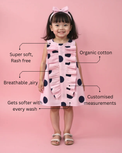 Girl wearing Anaario Polka Pop Princess Dress