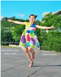 Girl wearing Anaario Pop Art Dress