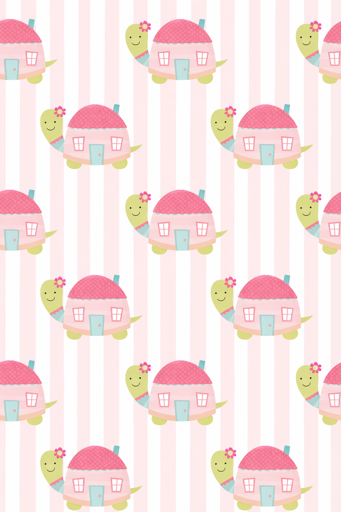 Pink Snail-House Pajama Set - Night Wear