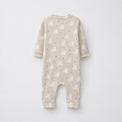 Puppy & Stripe bamboo cotton baby sleepsuit — footed zip-front sleepsuit, onesie romper