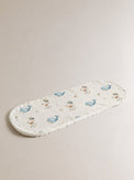 Puppy & Whale bamboo baby burp cloth — soft bamboo cotton flatlay