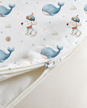 Puppy & Whale Bamboo Baby Sleeping Bag
