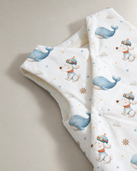 Puppy & Whale Bamboo Baby Sleeping Bag