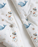Puppy & Whale Bamboo Baby Sleeping Bag