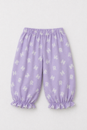 Girl wearing Anaario Purple Alphabet Night Suit