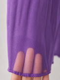 Indian Purple Palm Peplum Palazzo Set - Anaario - Image 9