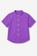 Boy wearing Anaario Purple Rainbow Magic Print Co-ord Set