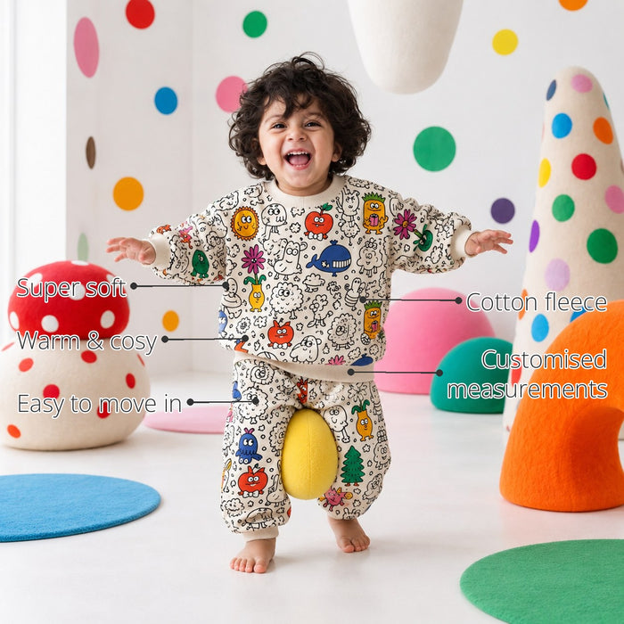 Doodle Boys' Jogger Set features
