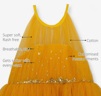 The Marigold Sunshine Girls' Gown features