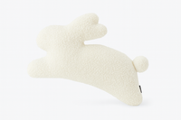 Anaario rabbit-shaped fleece cushion for kids