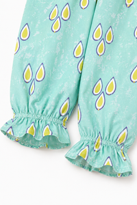 Girl wearing Anaario Raindrop Bliss Night Suit
