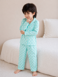 Rainy Dots Night Suit