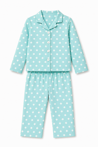 Boy wearing Anaario Rainy Dots Night Suit