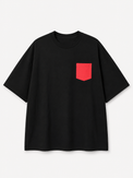 Boy wearing Anaario Red Bolt Pocket Co-ord Set