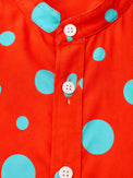 Anaario Red Polka Co-ord Set