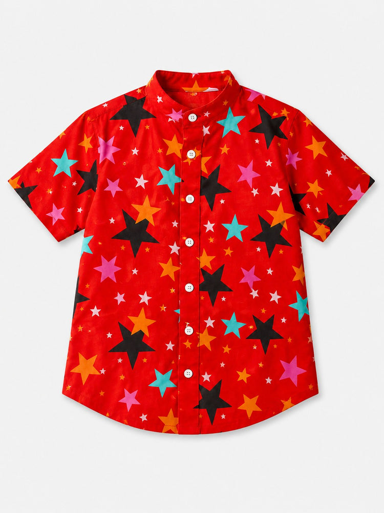 Anaario Red Star Co-ord Set