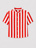 Anaario Red & White Stripe Co-ord Set