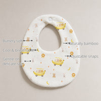 Banana Bamboo Baby Bib features