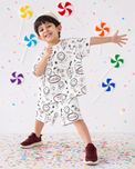 Boy wearing Anaario Rizzler Co-ord Set