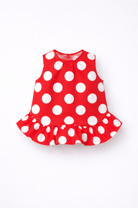 The Cherry Pop Peplum Co-ord Set