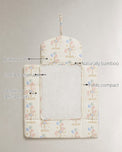 Carousel Bamboo Baby Changing Mat features