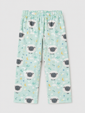 Boy wearing Anaario Sheep and Night Sky Night Suit