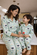 Boy wearing Anaario Sheep and Night Sky Night Suit