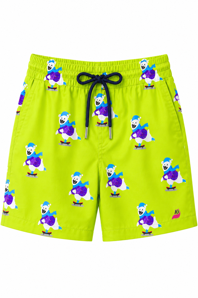 Boy wearing Anaario Skate Fruit Shorts