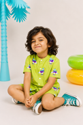 Boy wearing Anaario Skate Fruit Shorts