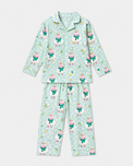 Girl wearing Anaario Snowy Sheep Night Suit